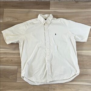 Ralph Lauren Cream Button Down Shirt